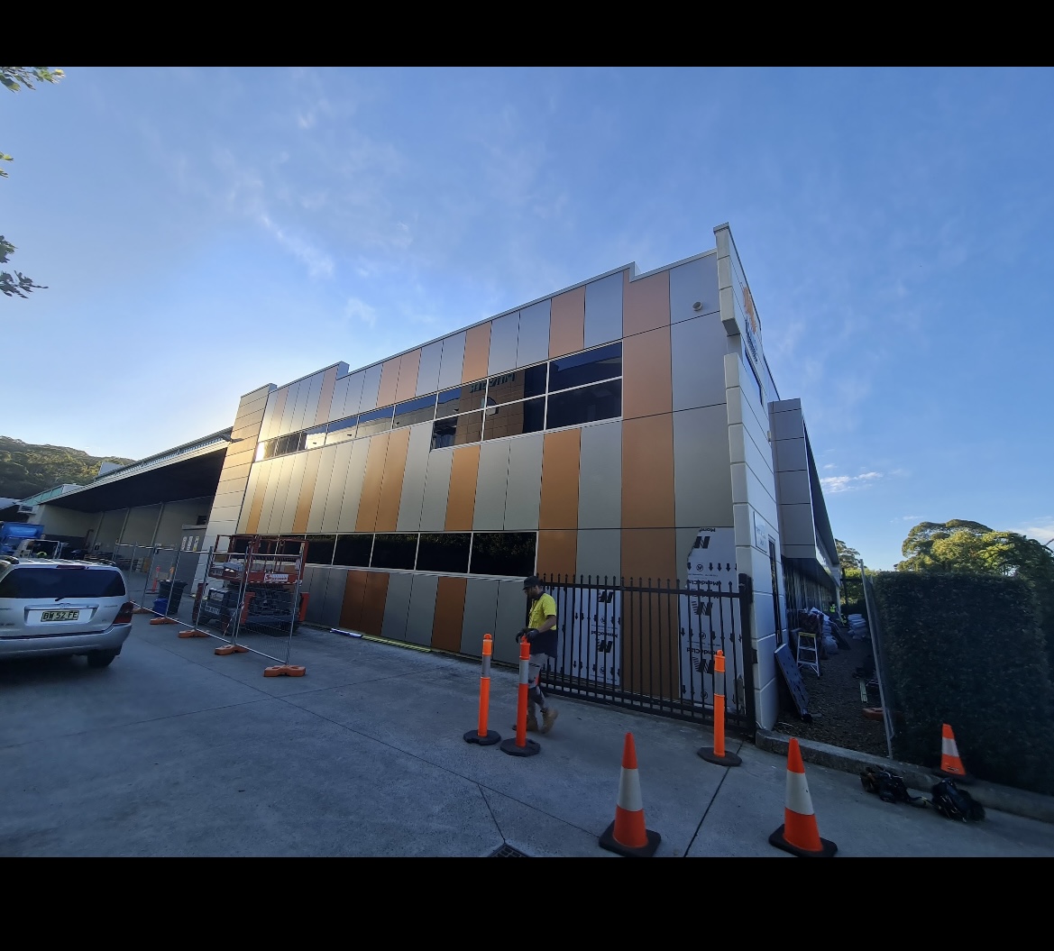 Quokka project — composite cladding facade